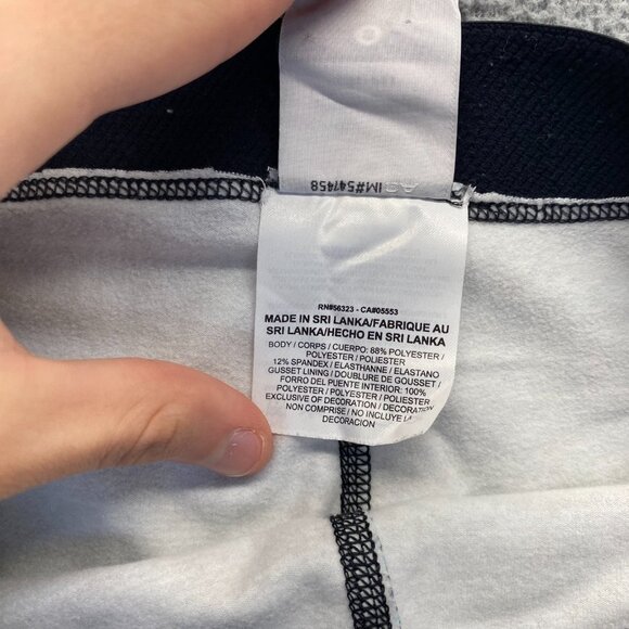 Nike pro Womens leggings printed black blue skinny athletic size small - Picture 9 of 10